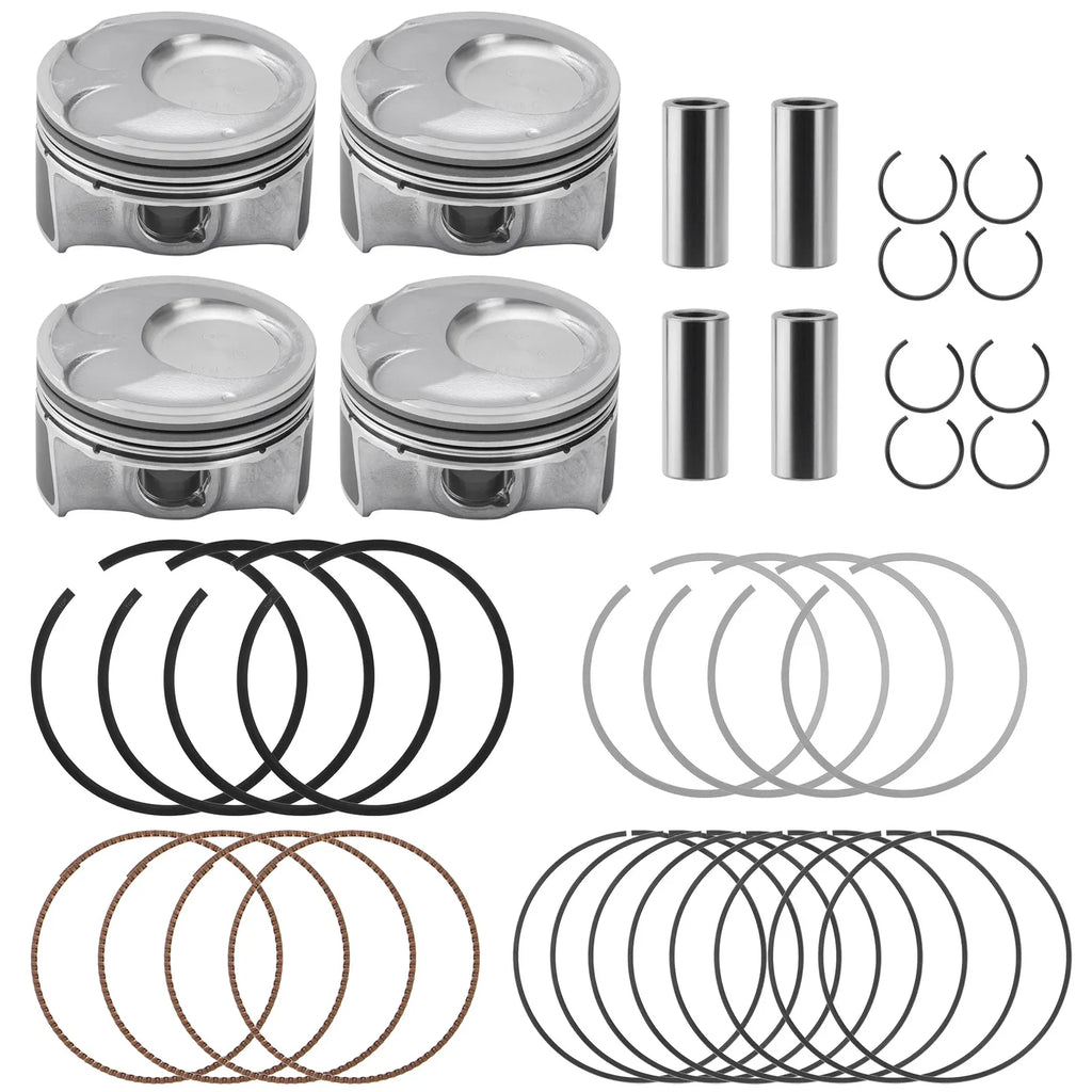 0.50MM Piston & Rings Kit for Hyundai Tucson, Kia Soul, Forte, Forte5 2.0L