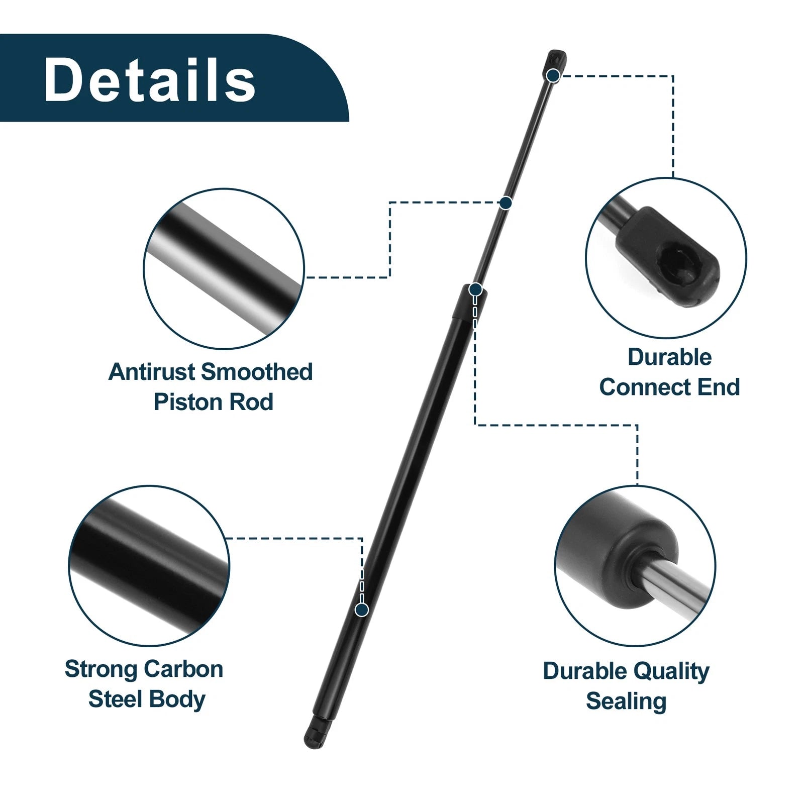 Rear Hatch Lift Supports Struts No. 74870S9VA01 for Honda Pilot (2003–2008)