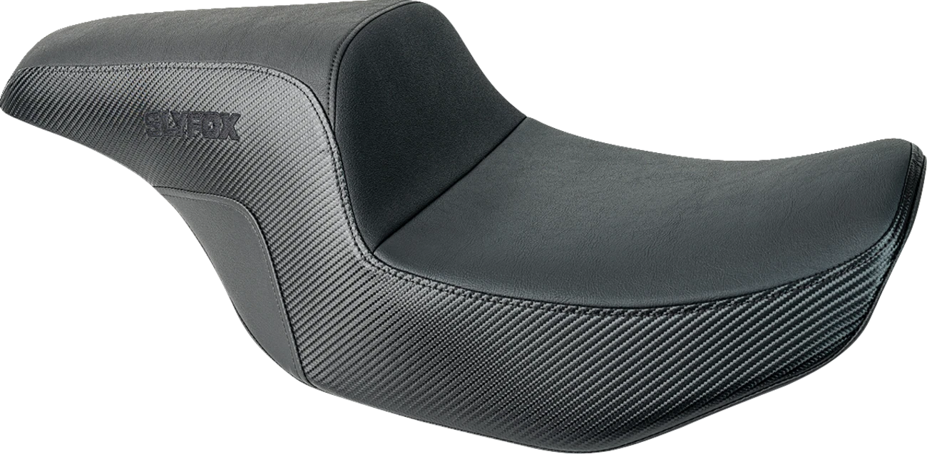 Drifter Tour Seat for FL (2023–2024) - Vinyl, Slipstop, Black Logo