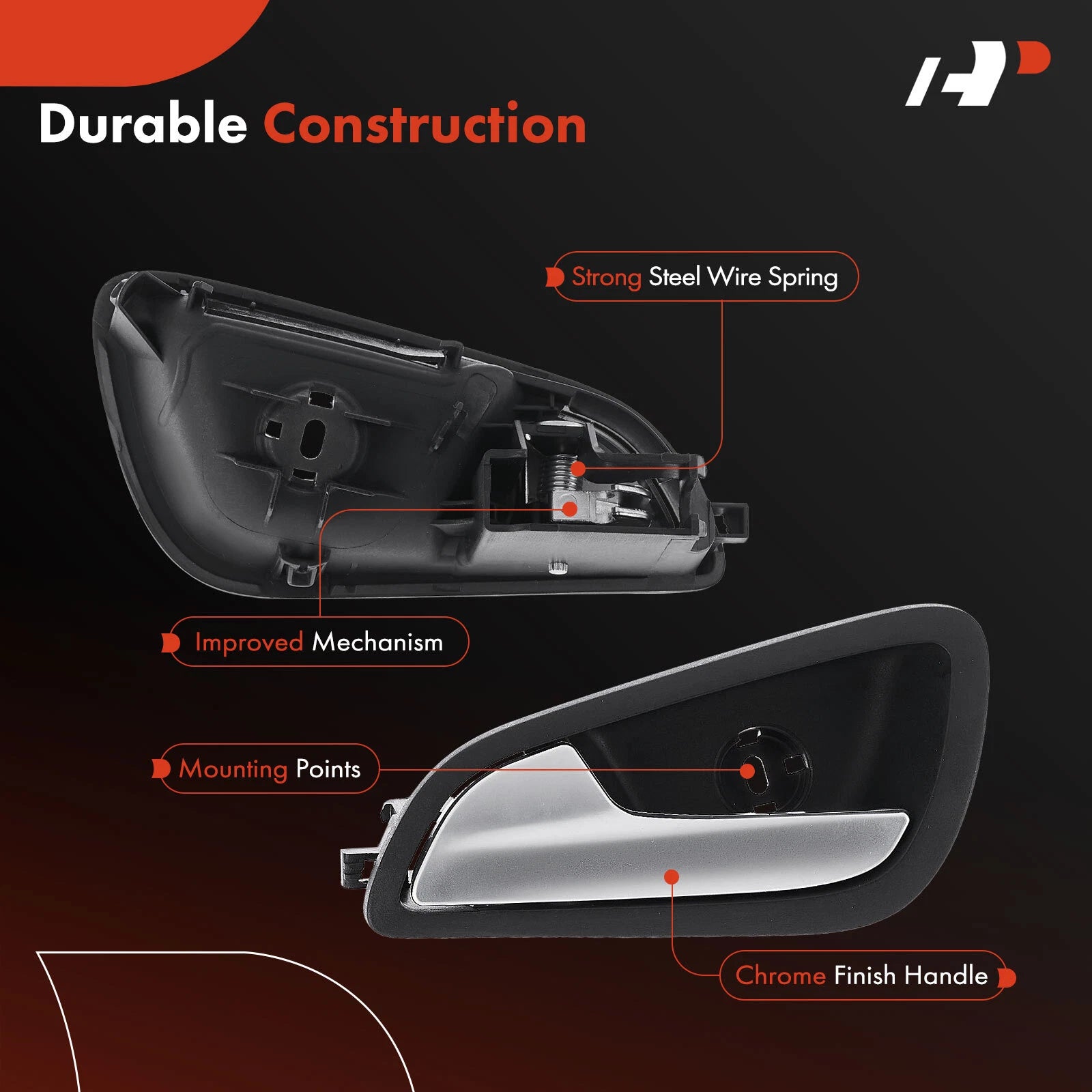 Left Interior Door Handle for Ford Focus (2012-2015)