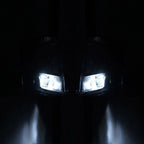 2X Clear LED Front Bumper Fog Lights for Ford Edge (2019-2024)