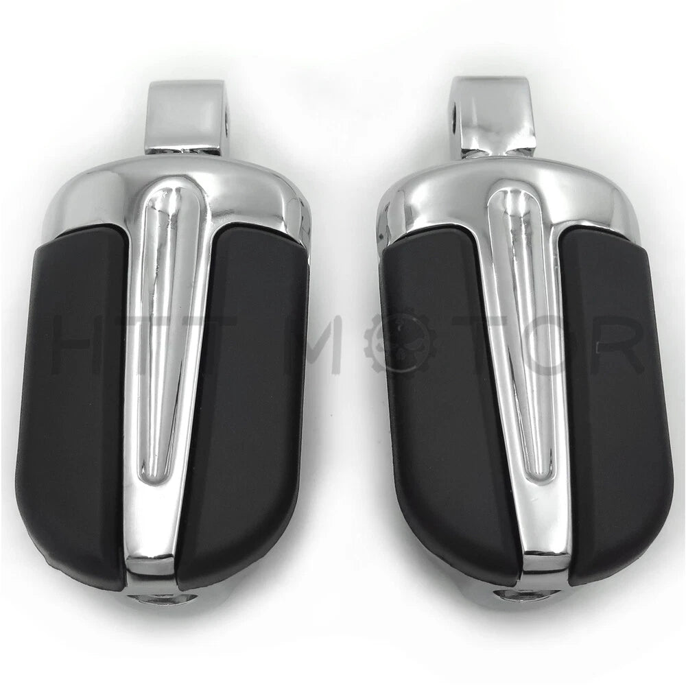 Slipstream Chrome Footpegs for Yamaha YZF-R6 R6S FZ6R (1999–2016)