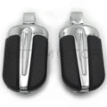 Slipstream Chrome Footpegs for Yamaha YZF-R6 R6S FZ6R (1999–2016)