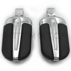Slipstream Chrome Footpegs for Yamaha YZF-R6 R6S FZ6R (1999–2016)