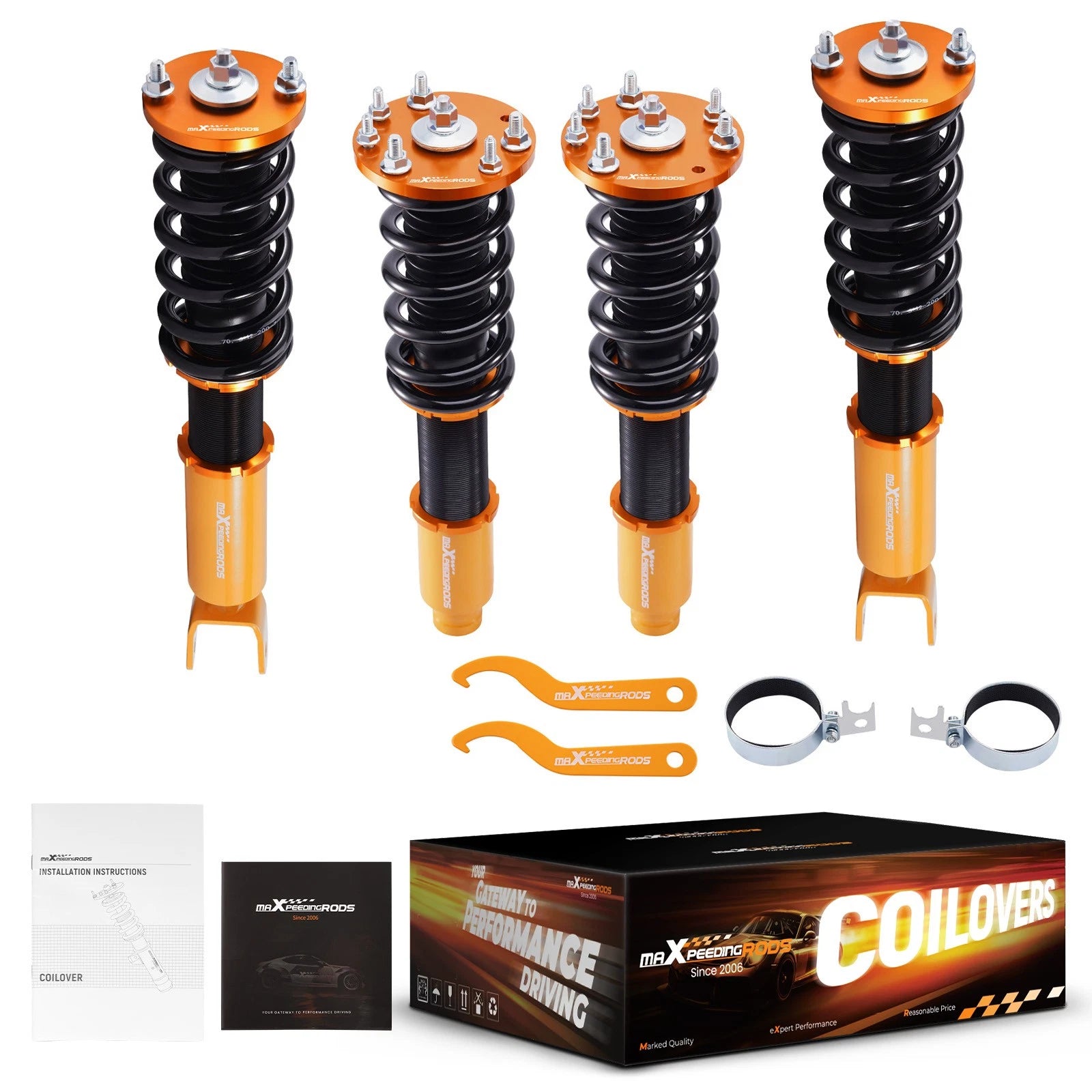 Coilover Struts Lowering Kit for Honda Accord (2008-2012)