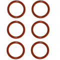 6 Pack Seal O Ring for Komatsu Lube Valve (07000-63025, 07000-43025)