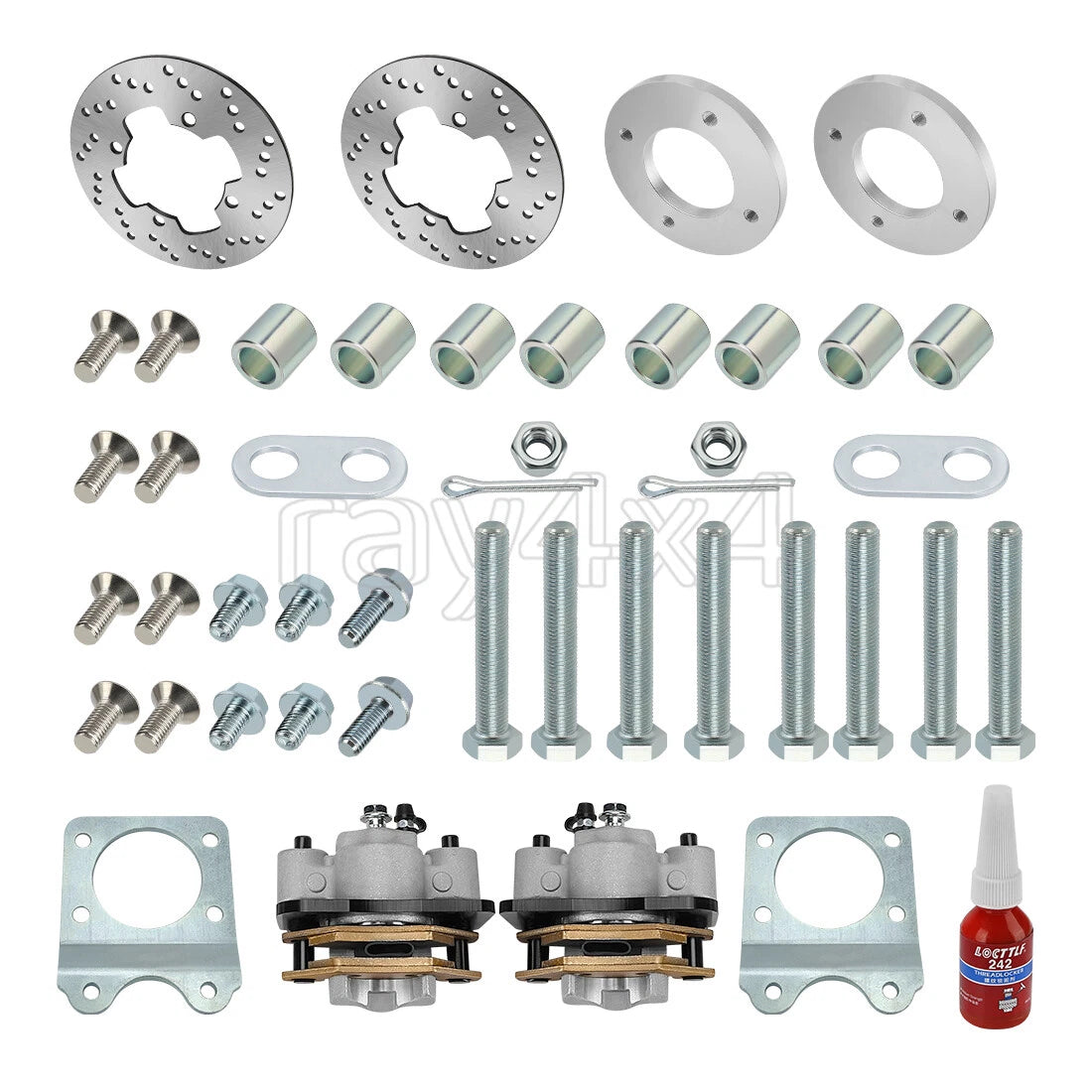 Front Disc Brake Conversion Kit for Honda TRX300FW 4x4 (1992–2000)