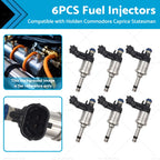 6X Fuel Injectors for Holden Commodore VE Caprice WM (2006–2013) 12632255