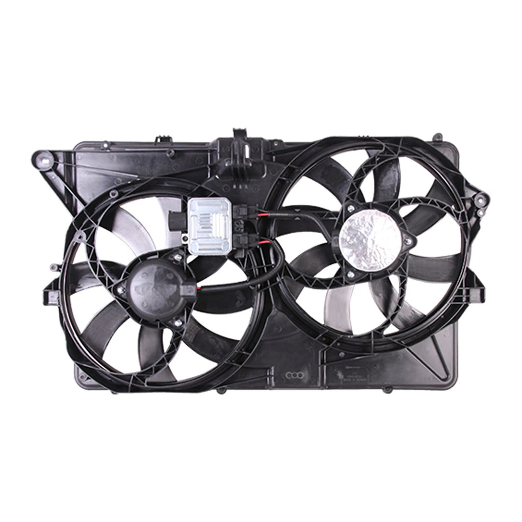 Replacement Dual Radiator/Condenser Fan Assembly For 2009 Ford Flex