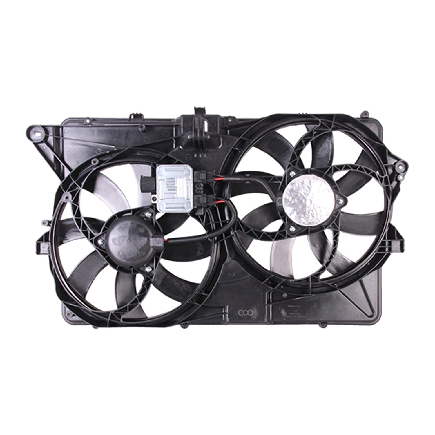 Replacement Dual Radiator/Condenser Fan Assembly For 2009 Ford Flex