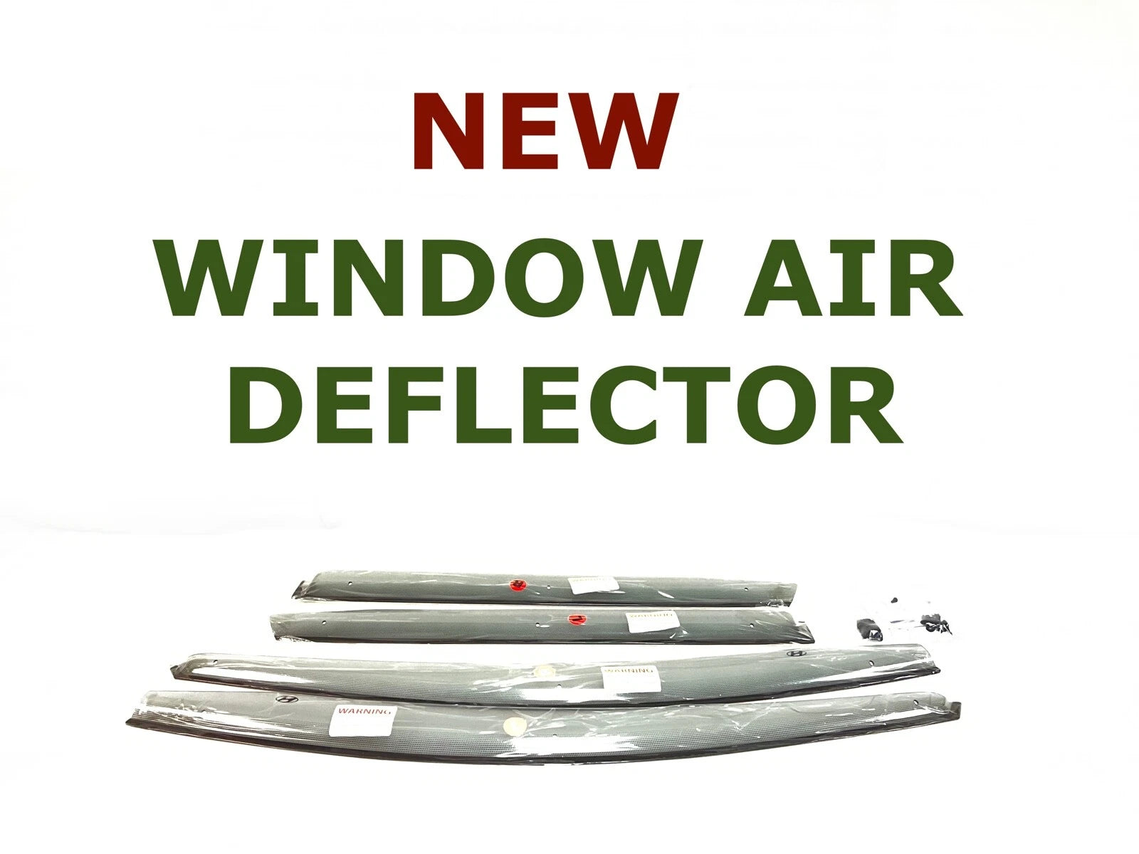 Side Window Vent Visor for Hyundai Accent (2011–2017)
