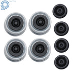 Set of 2 Trailer Hub Kits for 2000 lbs Axle (5 on 4.5")