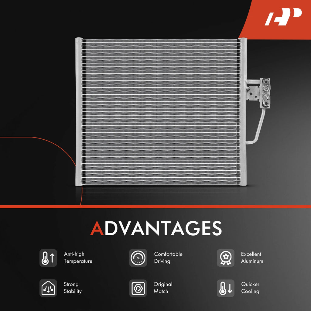 A/C Condenser with Bracket for BMW E39 528i 540i (1997)