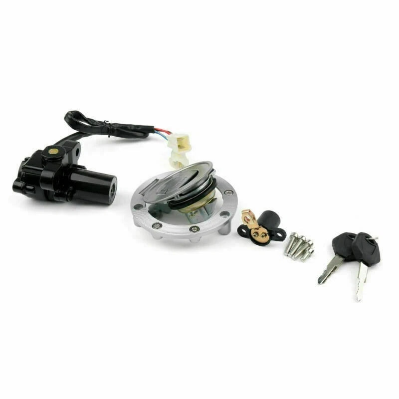 Ignition Switch, Gas Cap, Seat Key Kit for Yamaha XVS1300 (2007–2017)