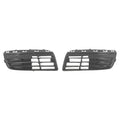 Replacement Plastic Passenger Side Fog Light Cover w/o Fog Light Holes