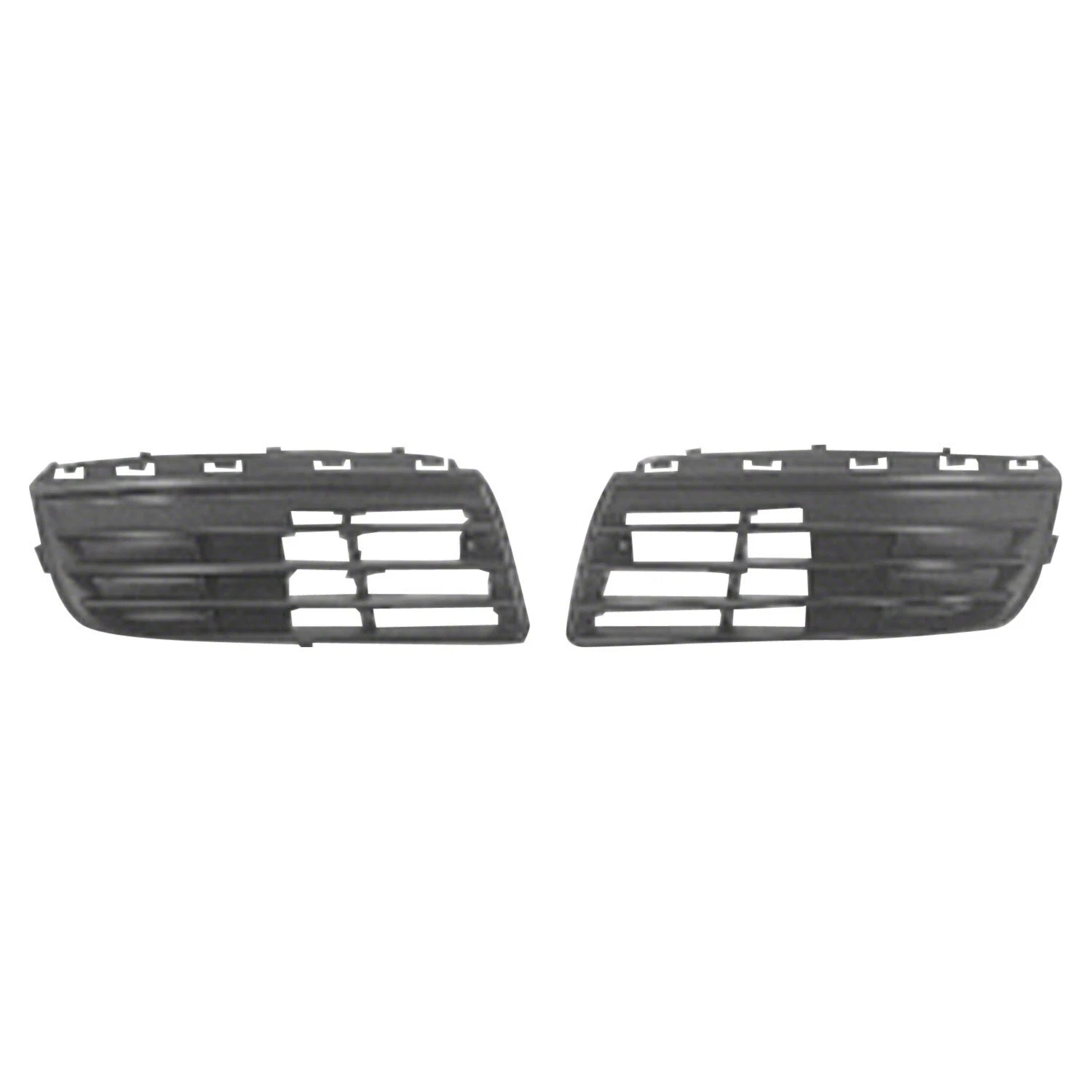 Replacement Plastic Passenger Side Fog Light Cover w/o Fog Light Holes