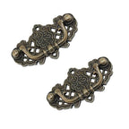 Set of 6 Vintage Door Pull Handles for Kitchen Cabinet Drawer (67mm x 38mm)