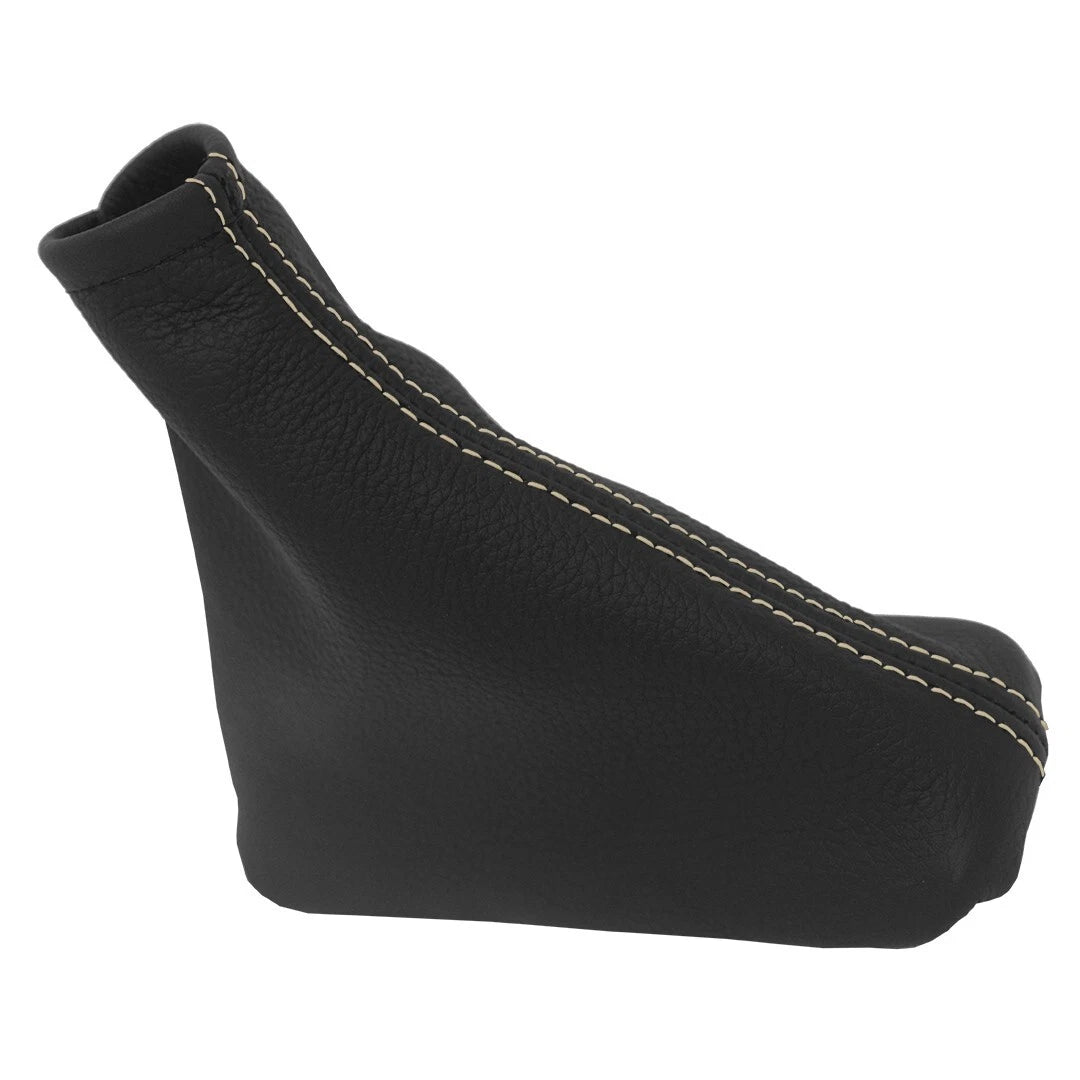 E Brake Boot PVC Leather for Range Rover L322 (2003–2006) Beige Stitch