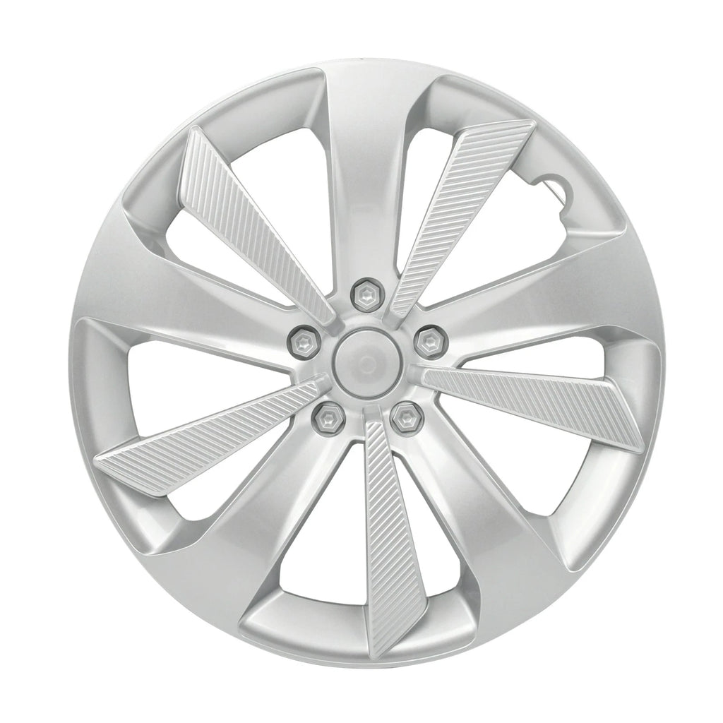 Set of 4 Hub Caps for Subaru Impreza (2017–2023) - OE Style Silver