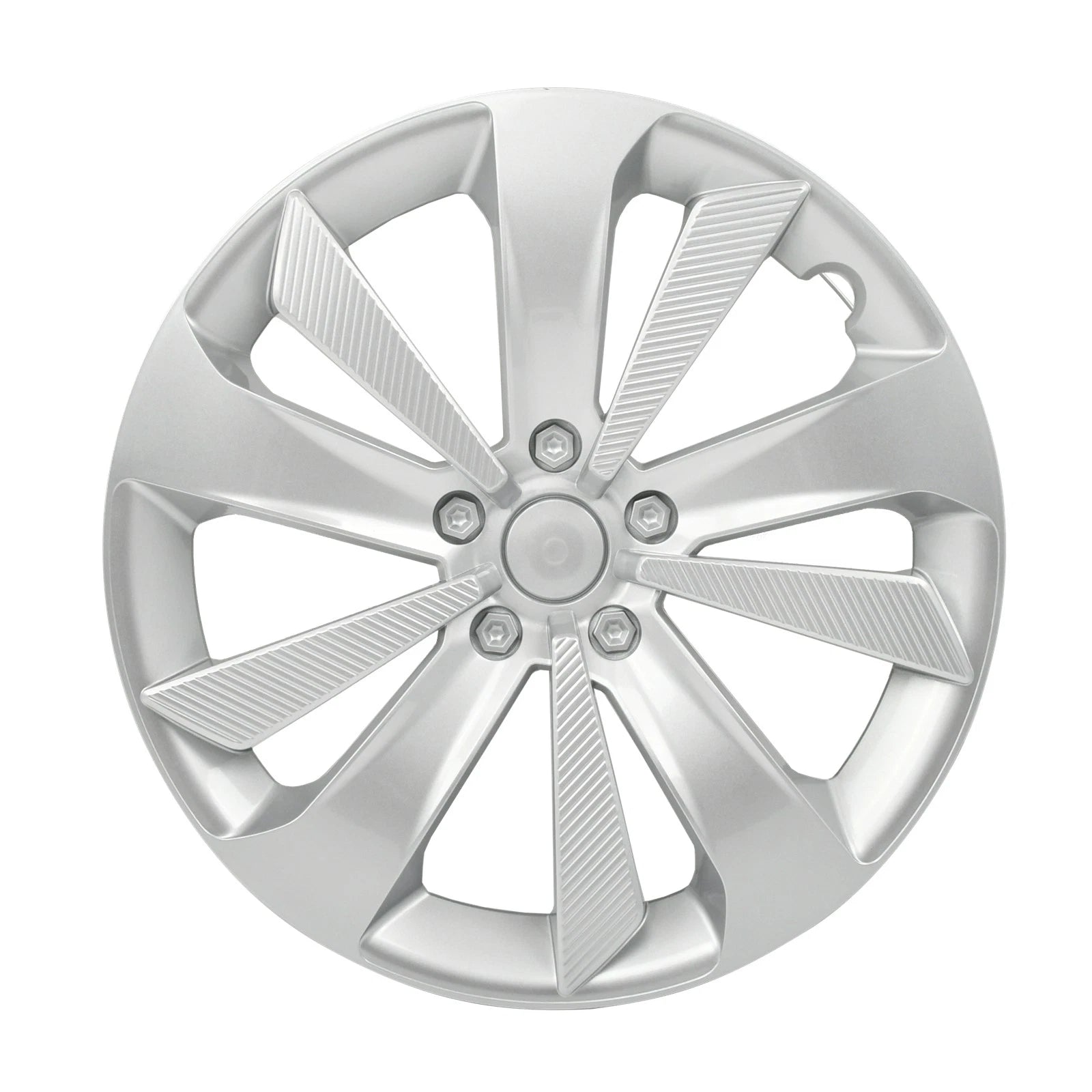 Set of 4 Hub Caps for Subaru Impreza (2017–2023) - OE Style Silver