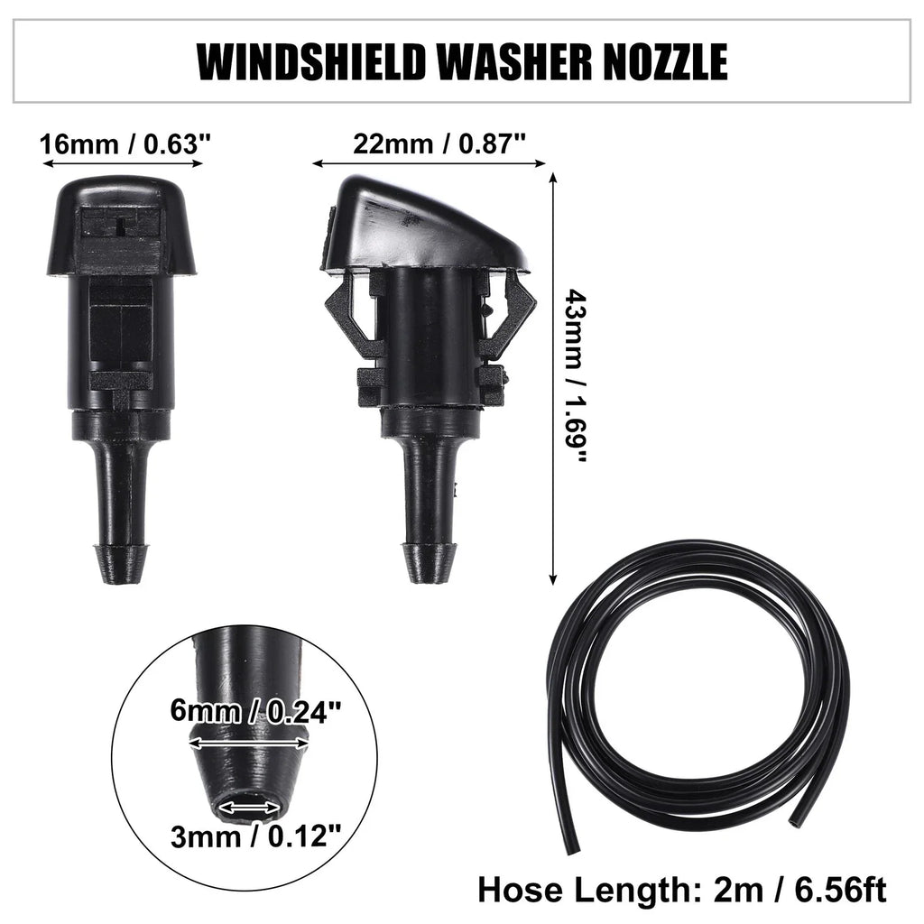Windshield Washer Nozzle Set for Chrysler 200 (2011)