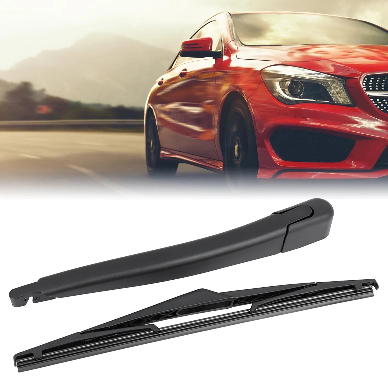 Set of 2 Rear Window Wiper Blade Arms for Ford Fiesta MK6 (2011–2018)