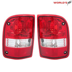 Tail Lights for Ford Ranger (2001–2011) Red Rear Brake Lamps Pair