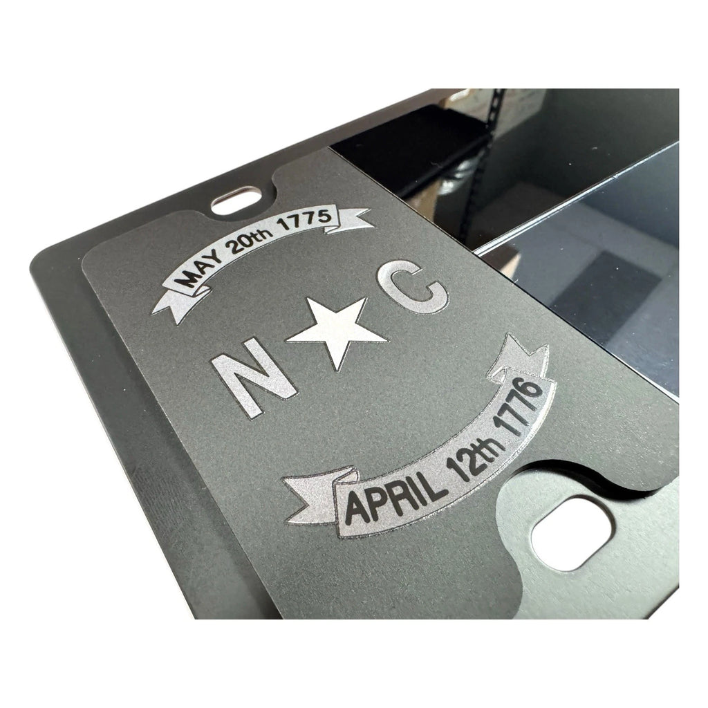 License Plate Frame Premium Blacked Out for Toyota North Carolina (2005–2015)