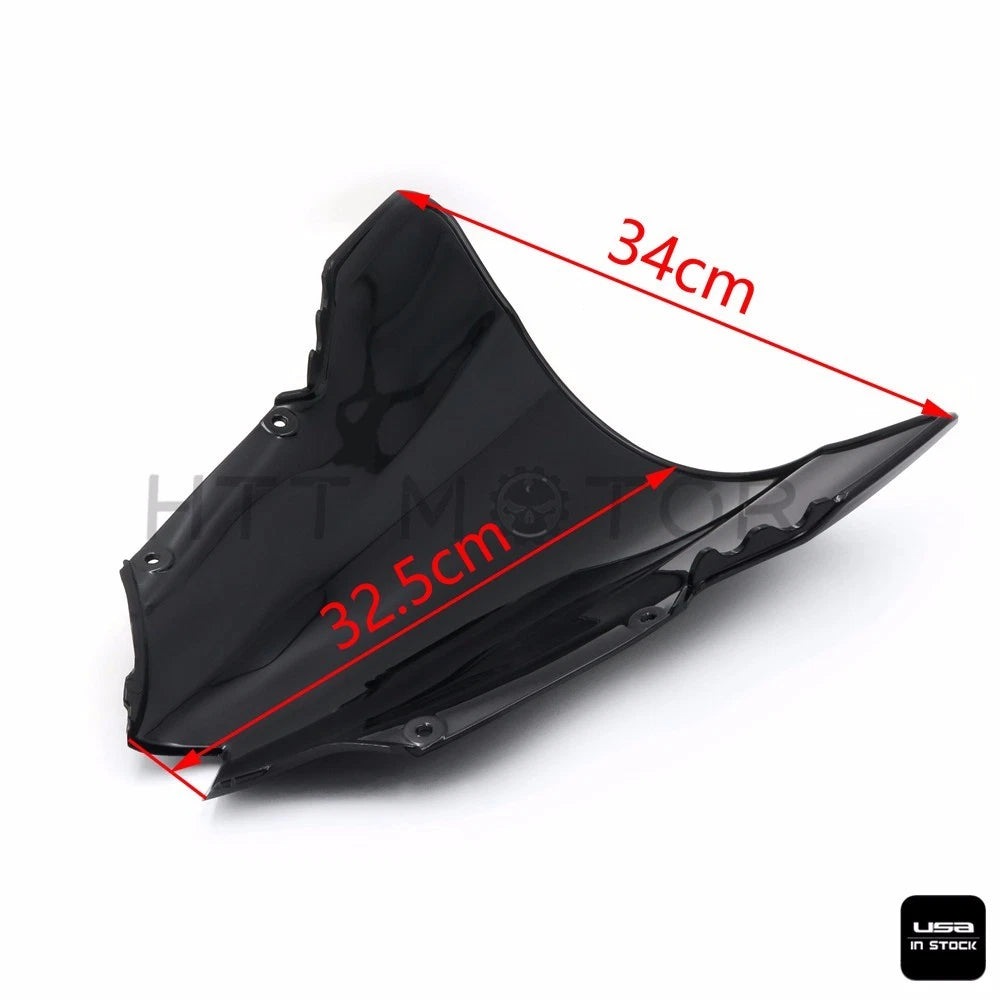Tinted Smoke Windscreen for Yamaha YZF R6 (2008–2016)