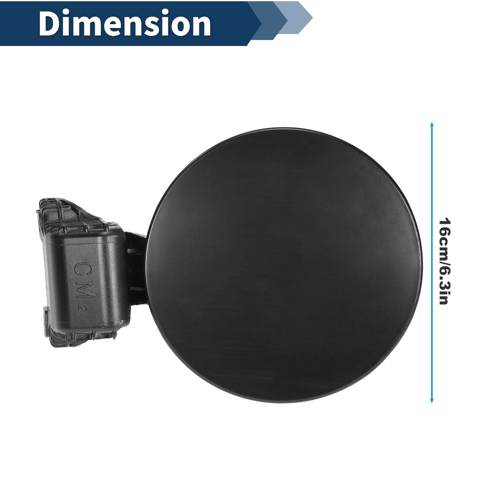 Fuel Tank Filler Door Gas Tank Cover for Hyundai Santa Fe (2006–2009) 69510-2B000