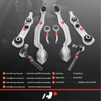 Set of 8 Front Control Arm & Ball Joint for Benz C219 W211 (2003–2010)
