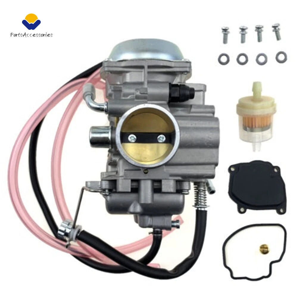Carburetor + Throttle Cable for Suzuki QuadMaster 500 LTA500F (2000–2001)