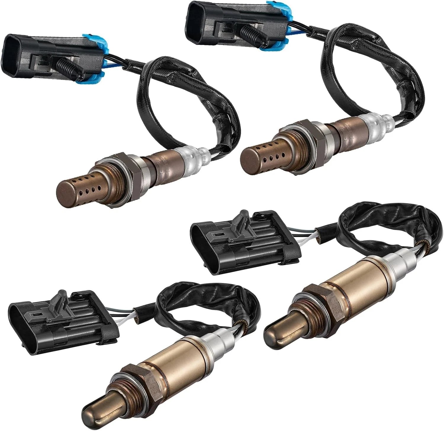 4X Up/Downstream O2 Sensor for Chevrolet Suburban 1500 (2000–2002)