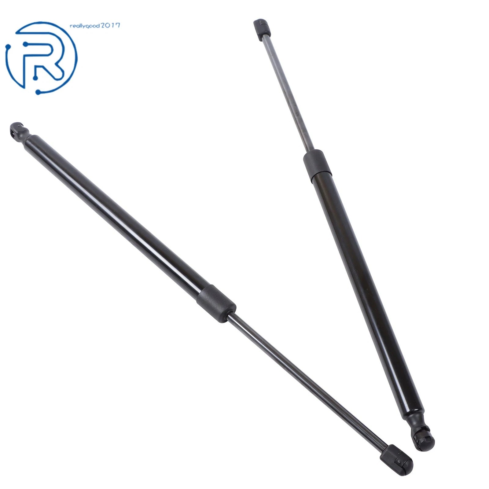 2X Rear Tailgate Support Bar for Ford Edge (2011-2015) Black Painted