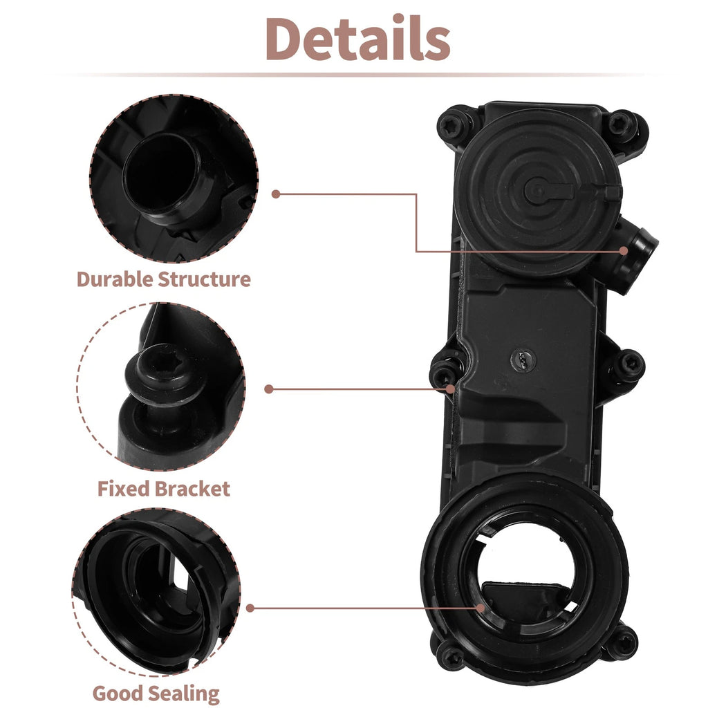 Set of 1 PCV Valve for Audi A6 allroad (2020–2024) 06M103515H/06M103515F