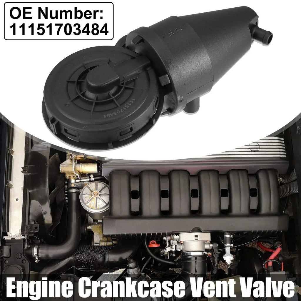PVC Engine Crankcase Vent Valve for BMW 323i 538i M3 Z3 (1996-2000)