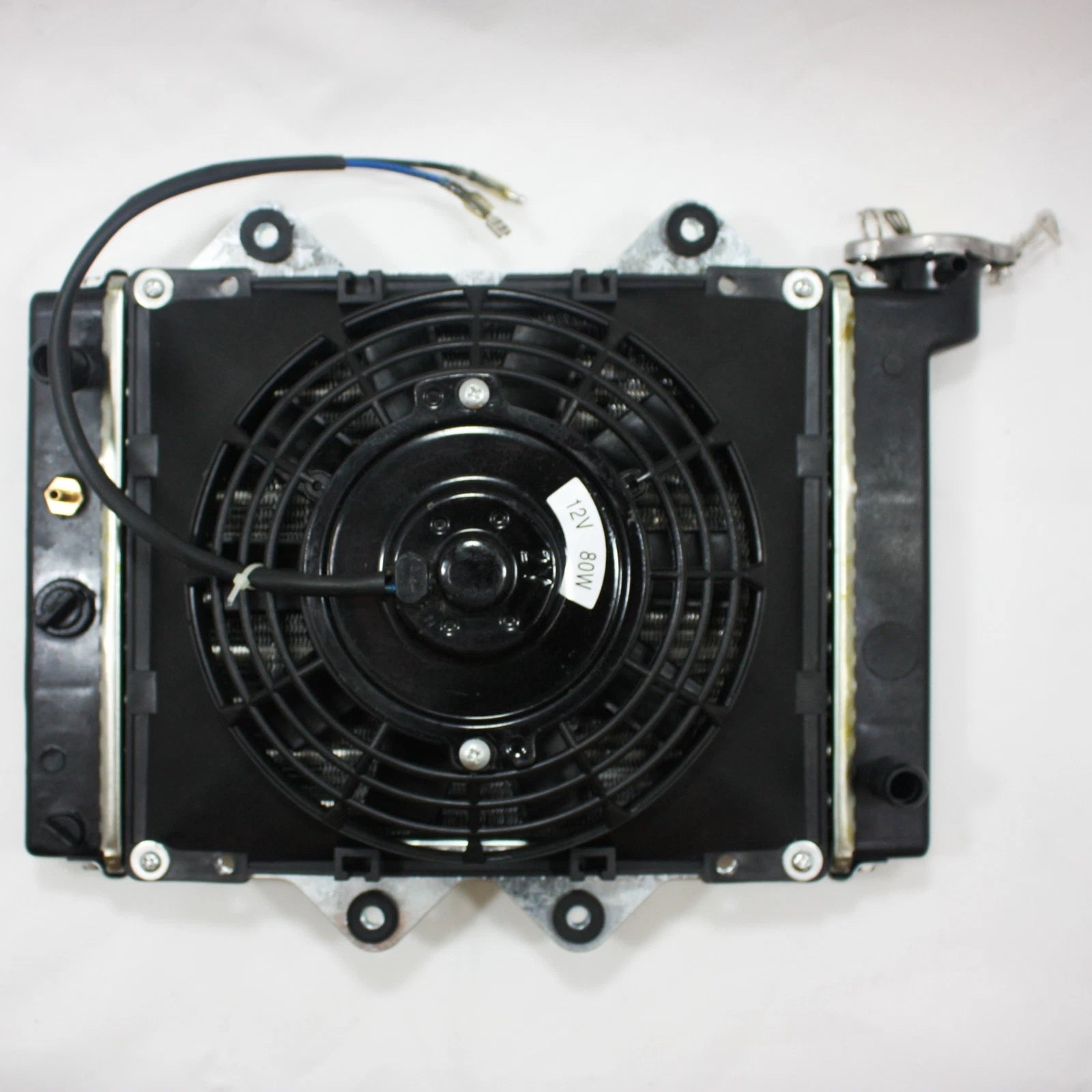 Water Cooled Radiator Cooler + Fan for 150cc 200cc 250cc PIT Quad ATV
