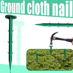 Set of 10 Plastic Garden Ground Cloth Pegs 16cm for Landscape Farming