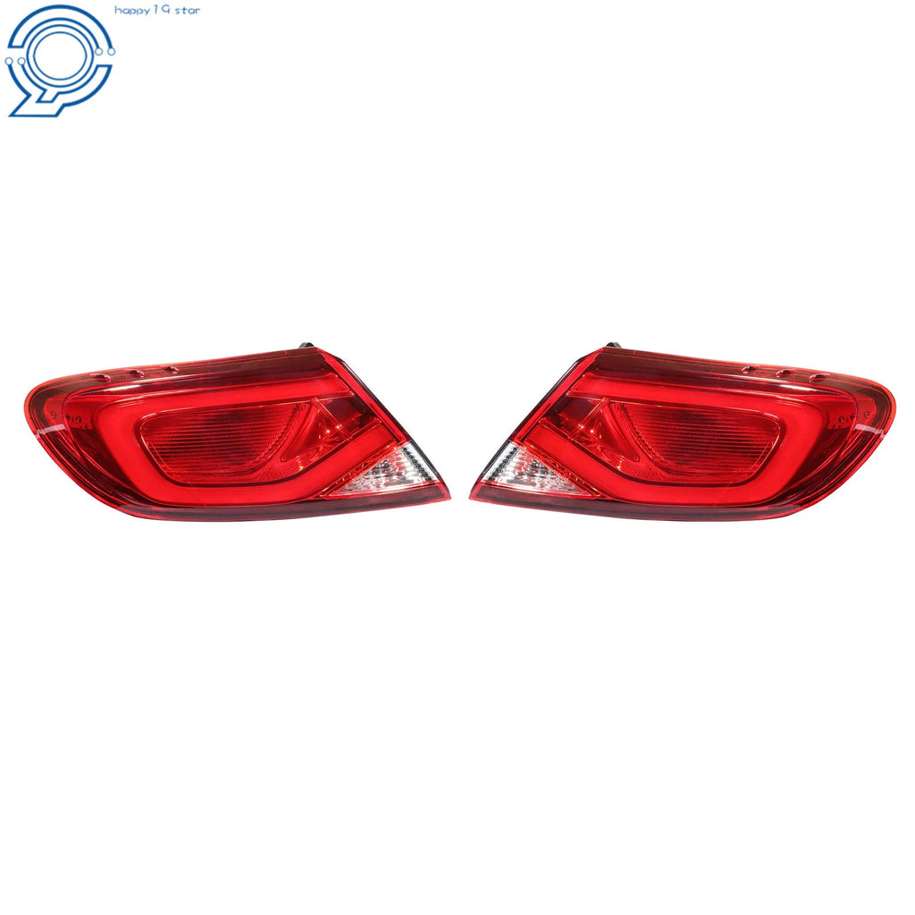LED Tail Lights for Chrysler 200 (2015–2017) Left & Right Outer Brake Lamps