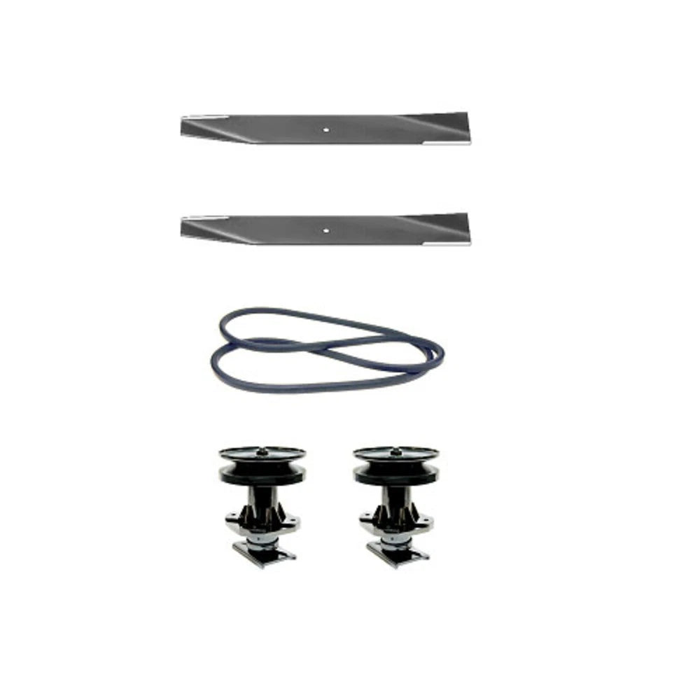 Mower Deck Rebuild Kit with Pulleys & Belt for Sears Craftsman (Fits Blades)