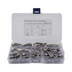 30PCS M6 Wire Rope Fixed Clamps with Triangular Ring Auto Mount Accessories