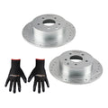 Drilled & Slotted Brake Disc for Nissan Altima (2002–2025), Juke (2011–2017), Sentra (2007–2019)