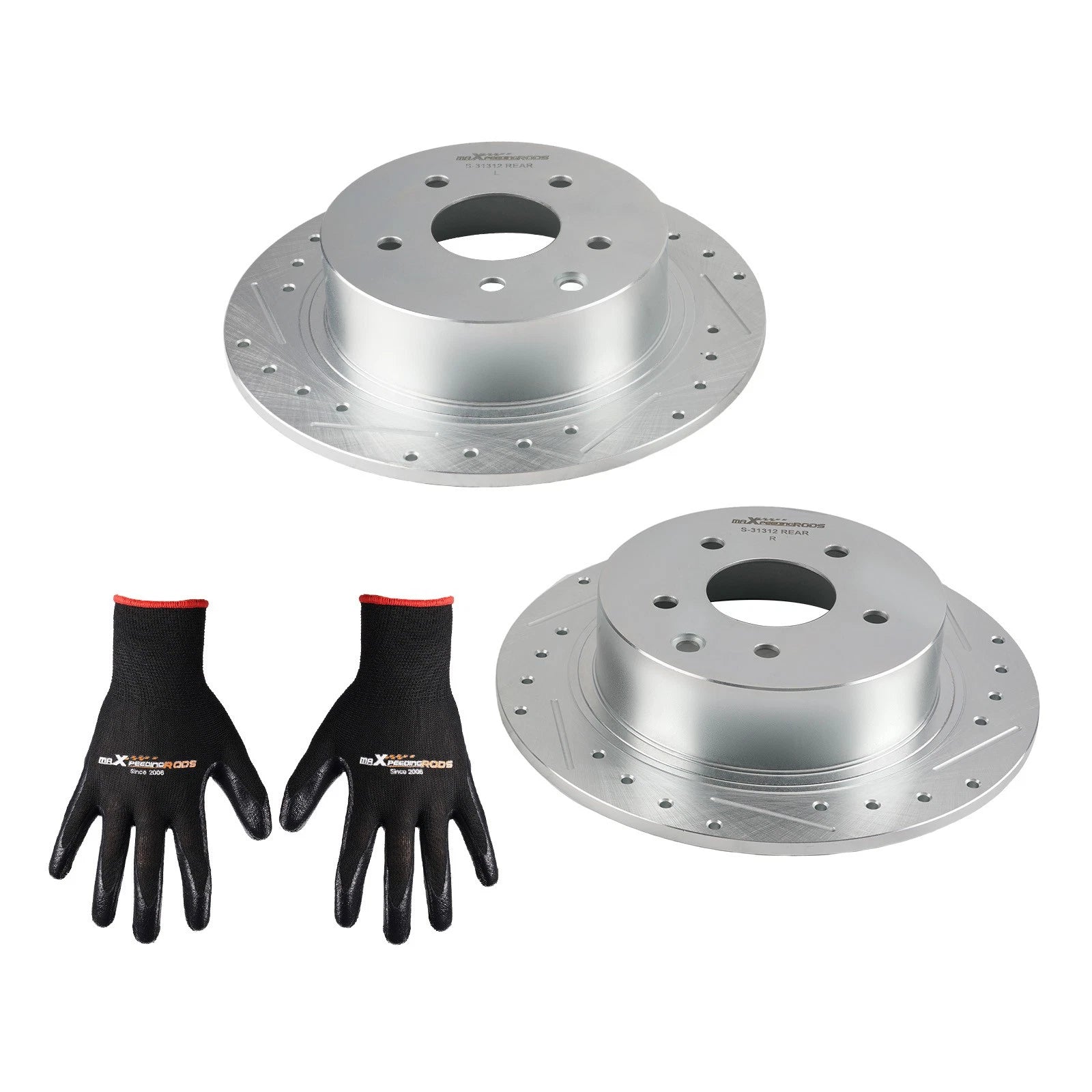 Drilled & Slotted Brake Disc for Nissan Altima (2002–2025), Juke (2011–2017), Sentra (2007–2019)