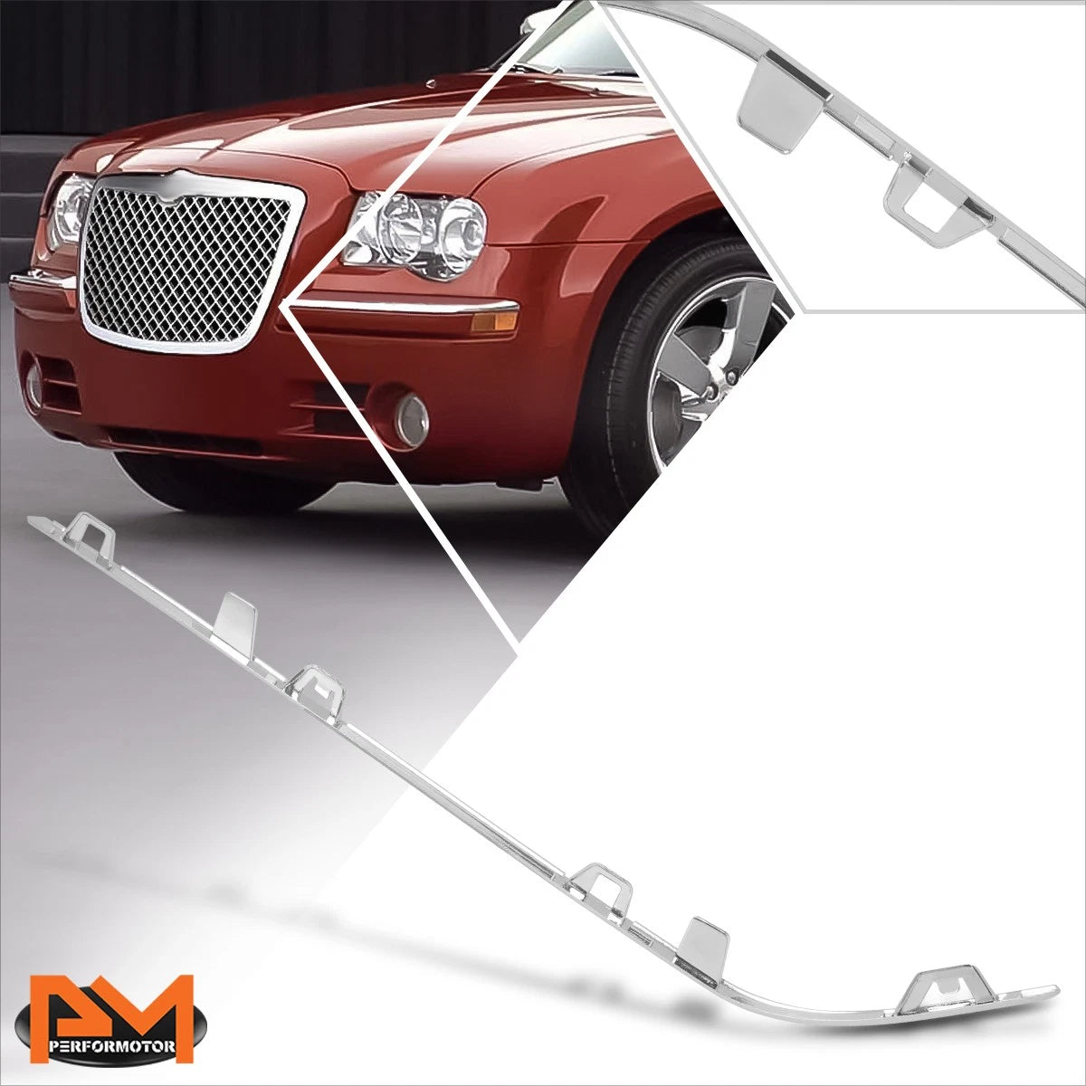 Front Right Side Grill Trim Moulding for Chrysler 300 (2005–2010)