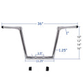 10" 12" 14" 16" Ape Hanger Handlebar for Harley Road Glide FLTRX FLTRU (2015–2020)
