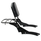 Backrest Sissy Bar Luggage Rack for Yamaha V-Star XVS400 XVS650 (98-13)