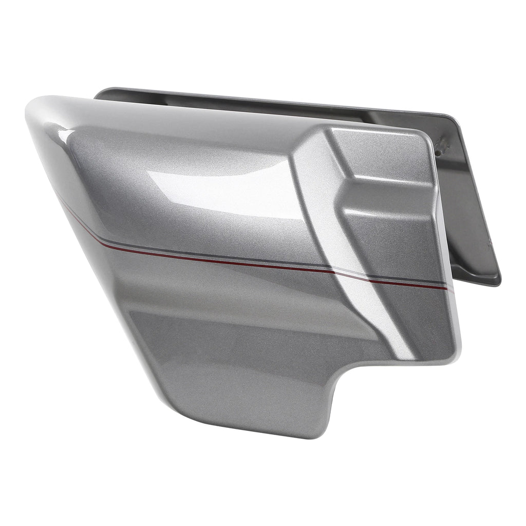 Battery Side Cover Panel for Harley Touring Road King (2009–2023) Billet Silver