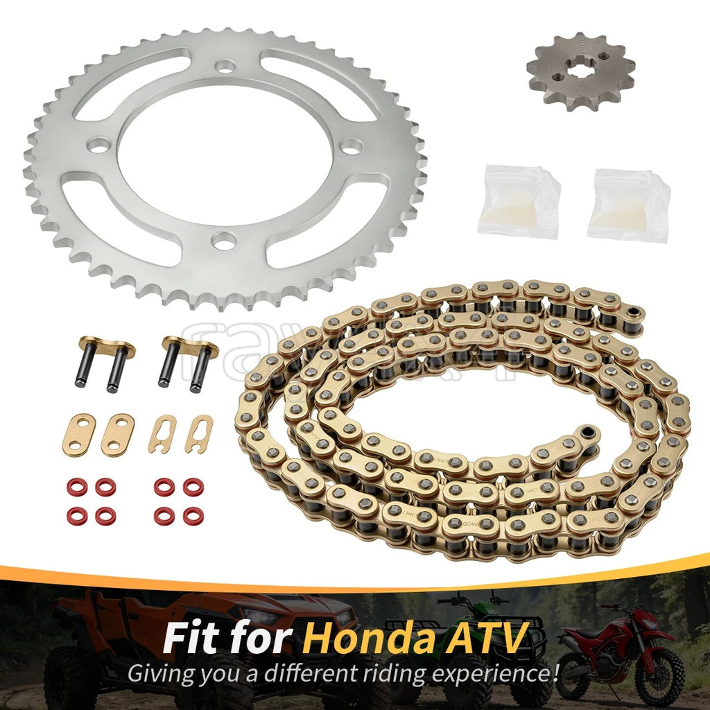 Chain & Sprocket Set for Honda TRX90X Sportrax 90 (1993–2024) 40540-HP2-671