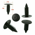 100x 8mm Bumper Clips for Auto Car (Universal)