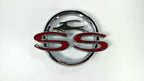 Rear Quarter Panel Emblems Chrome for 1962 Chevy Impala SS